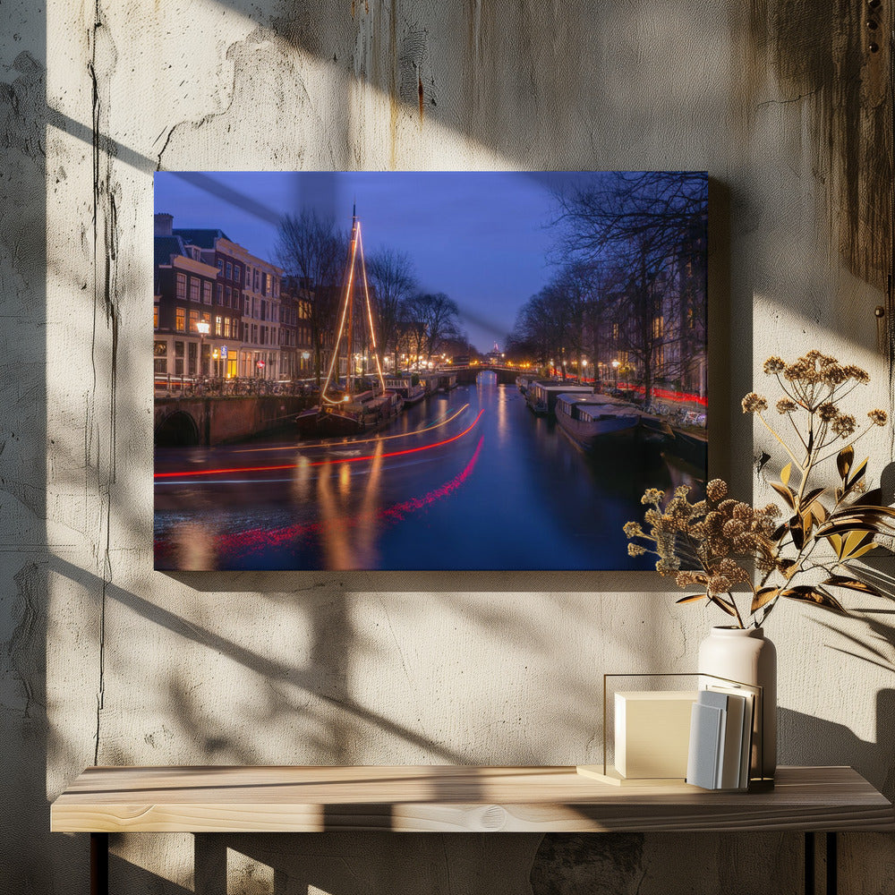 canals of Amsterdam - Poster / Art Print