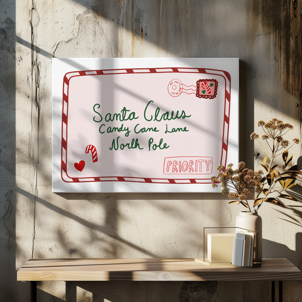 Letter to Santa - Poster / Art Print