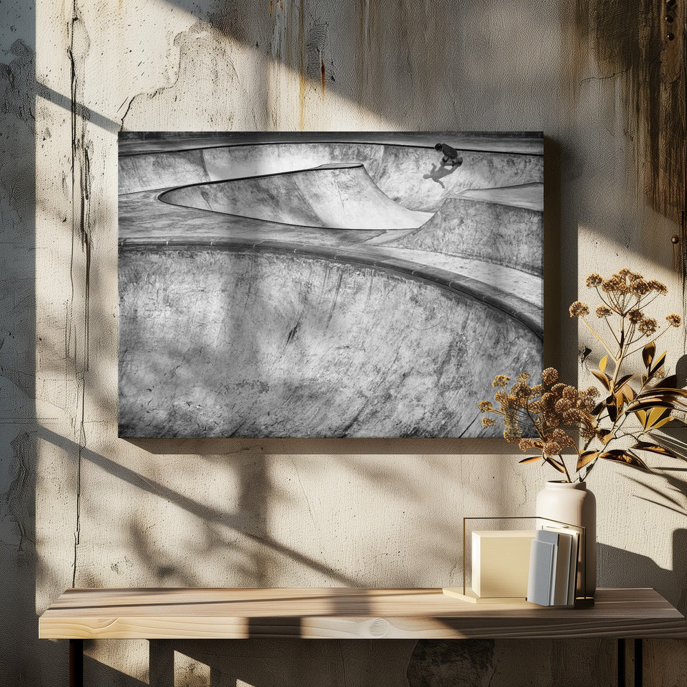 Concrete slider - Poster / Art Print