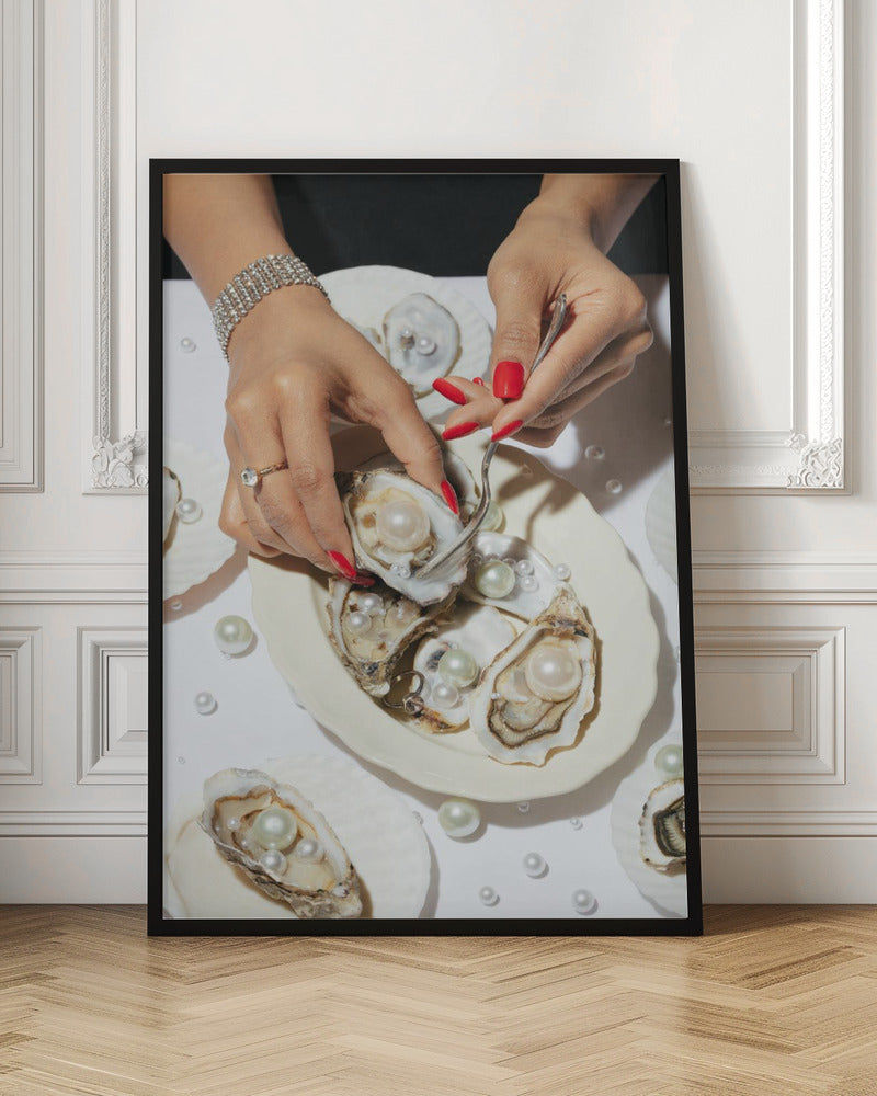 Oyster & Pearls No 01 - Poster / Art Print