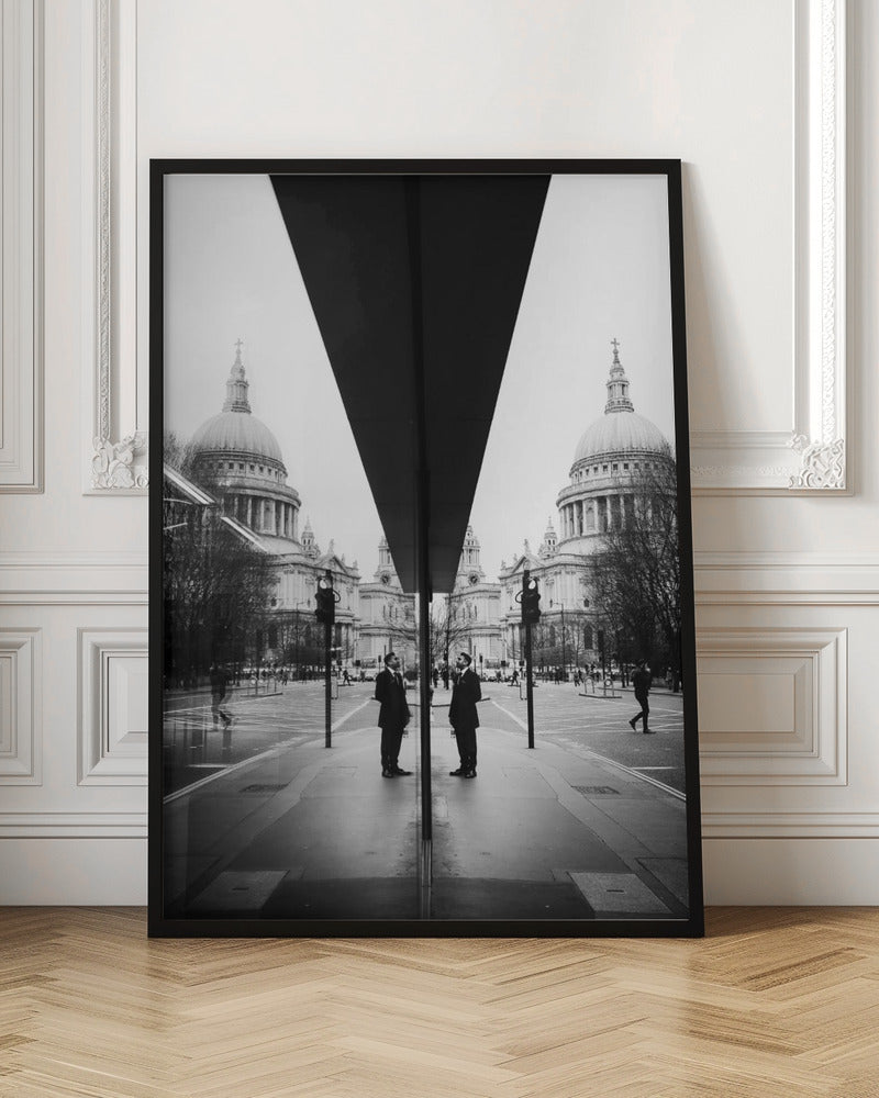 Reflecting St.Paul - Poster / Art Print