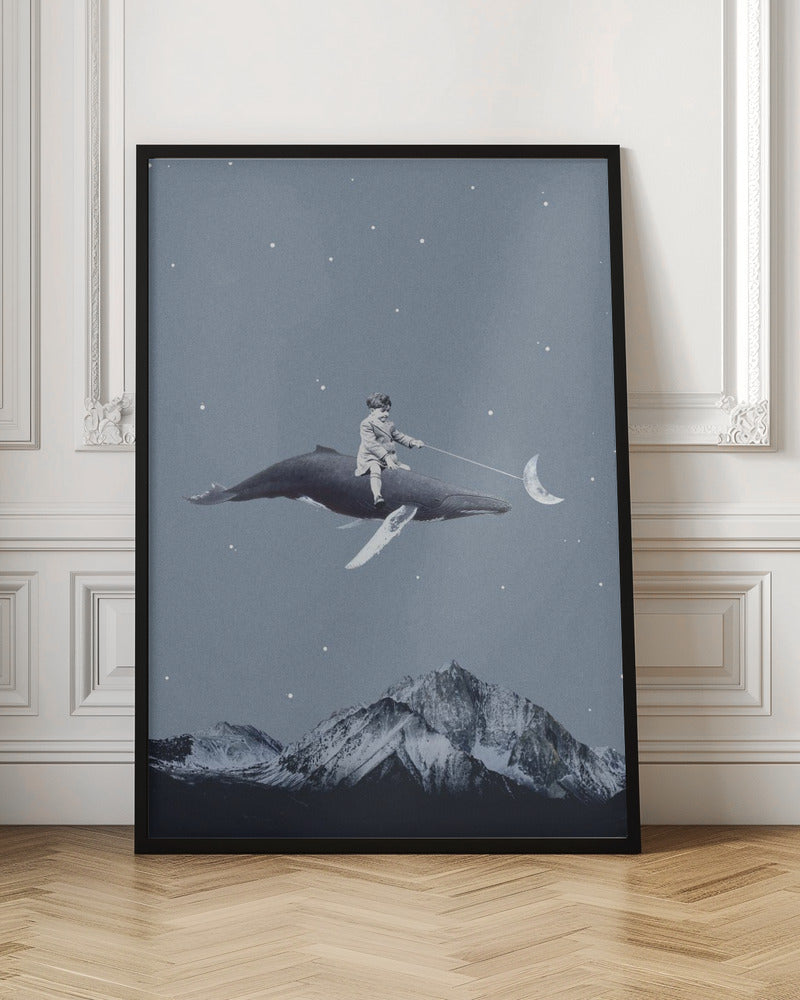 Aim for the moon - Poster / Art Print