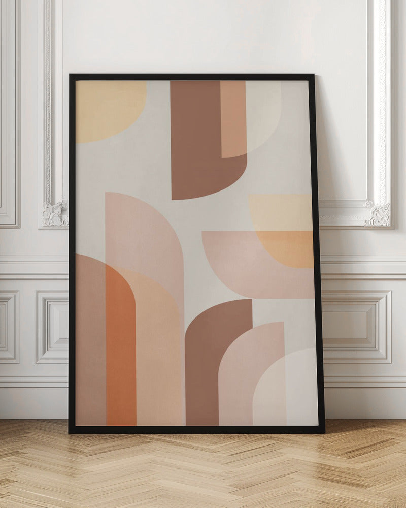 Retro Geometric - Poster / Art Print