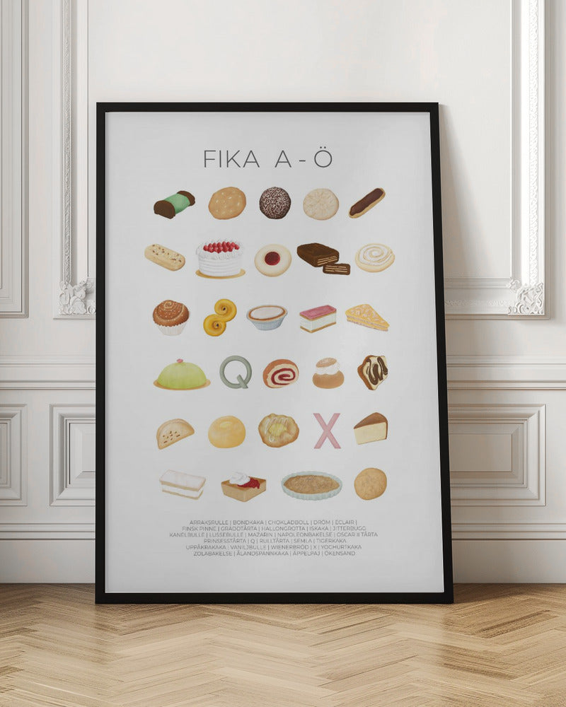 FIKA A-Ö - Poster / Art Print