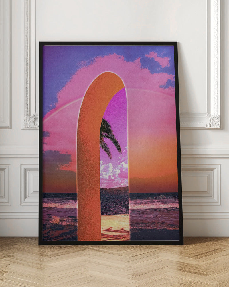 Portal Vaporwave - Poster / Art Print