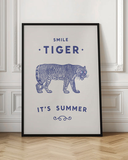 Smile Tiger - Poster / Art Print