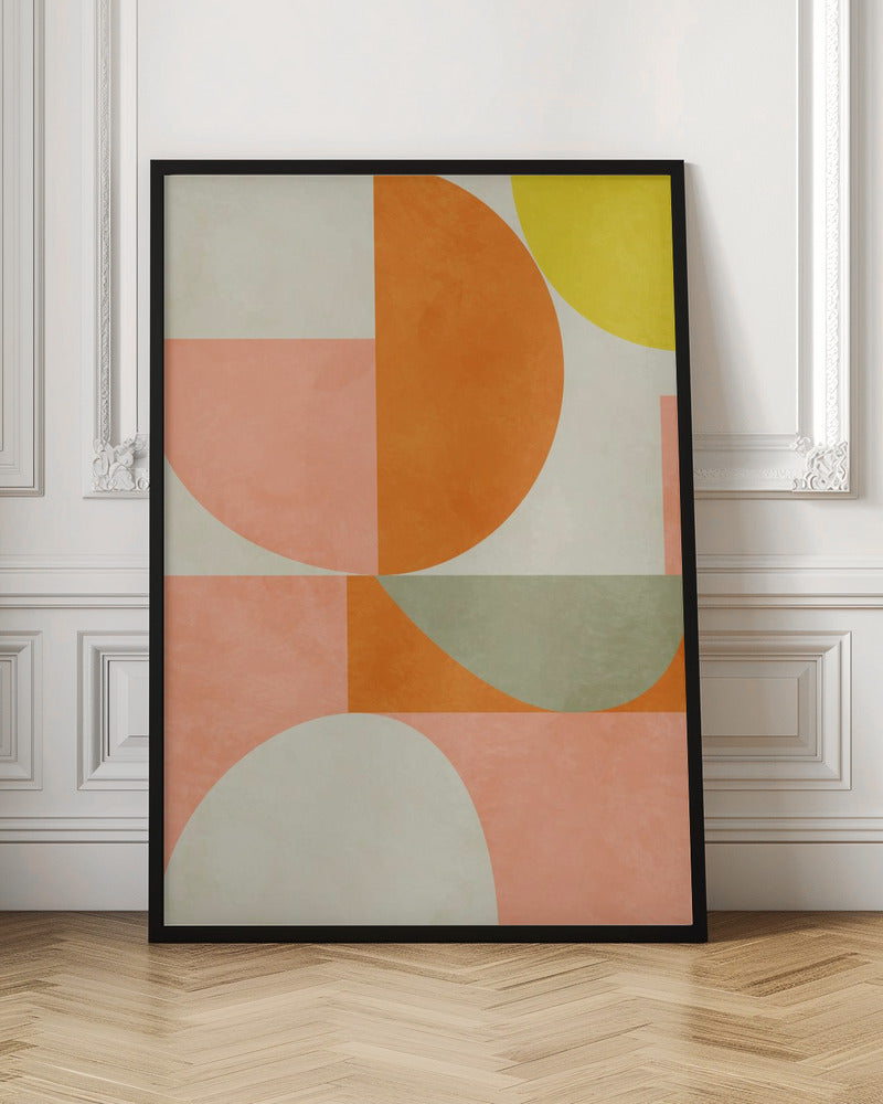 Summer Circles22 3 V - Poster / Art Print