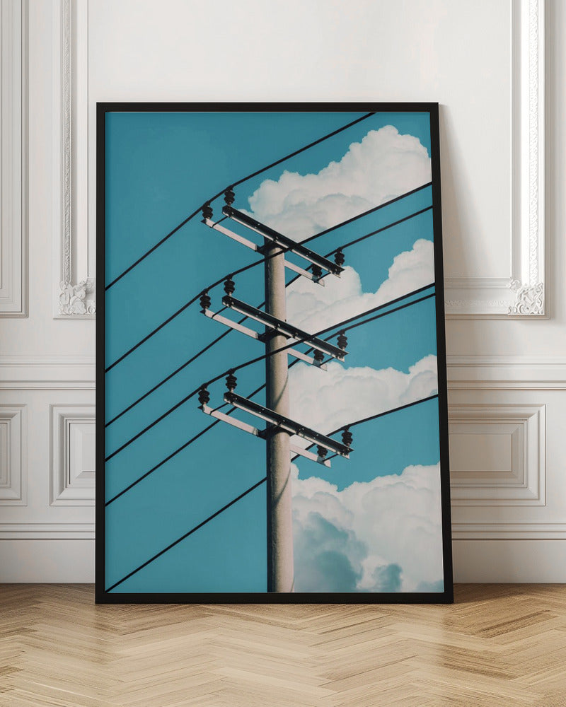 Slice Clouds Power - Poster / Art Print