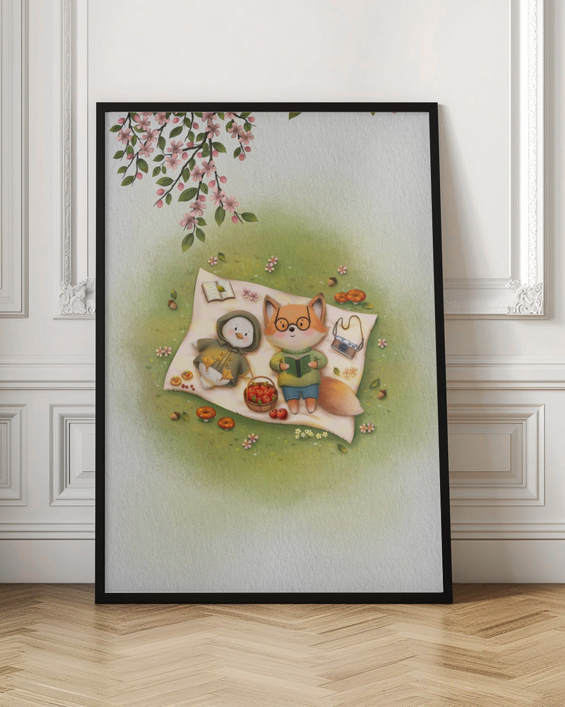 Picnic On the Grass - Poster / Art Print