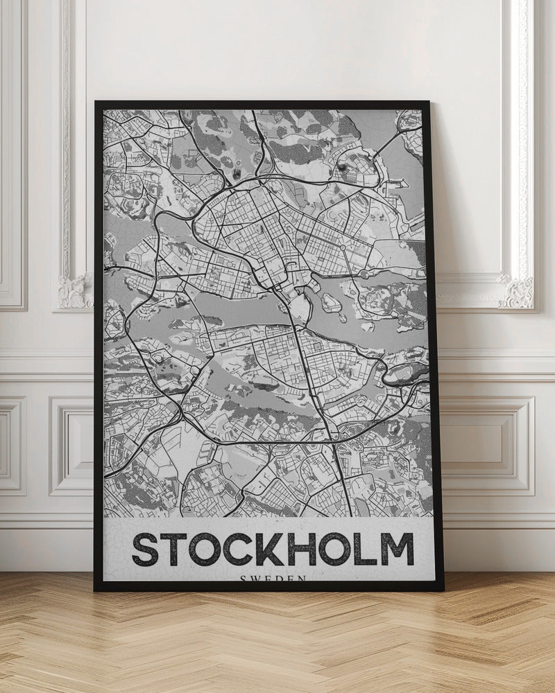 Stockholm White - Poster / Art Print