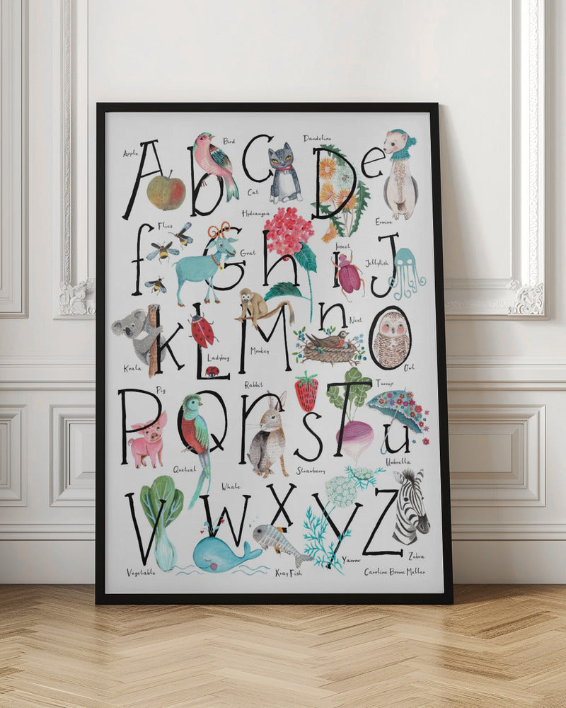 ABC illustration - Poster / Art Print