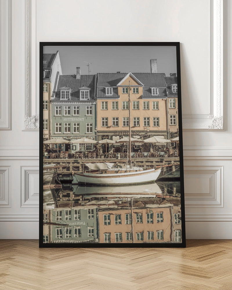 COPENHAGEN VINTAGE Quiet Nyhavn - Poster / Art Print