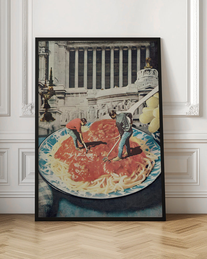 Diggin Spaghetti - Poster / Art Print