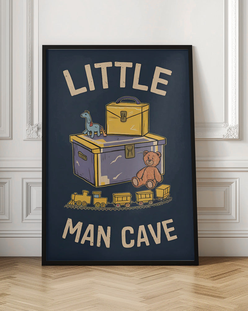 Little Man Cave - Poster / Art Print