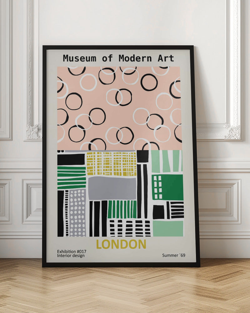 Museum of Modern Art London - Poster / Art Print