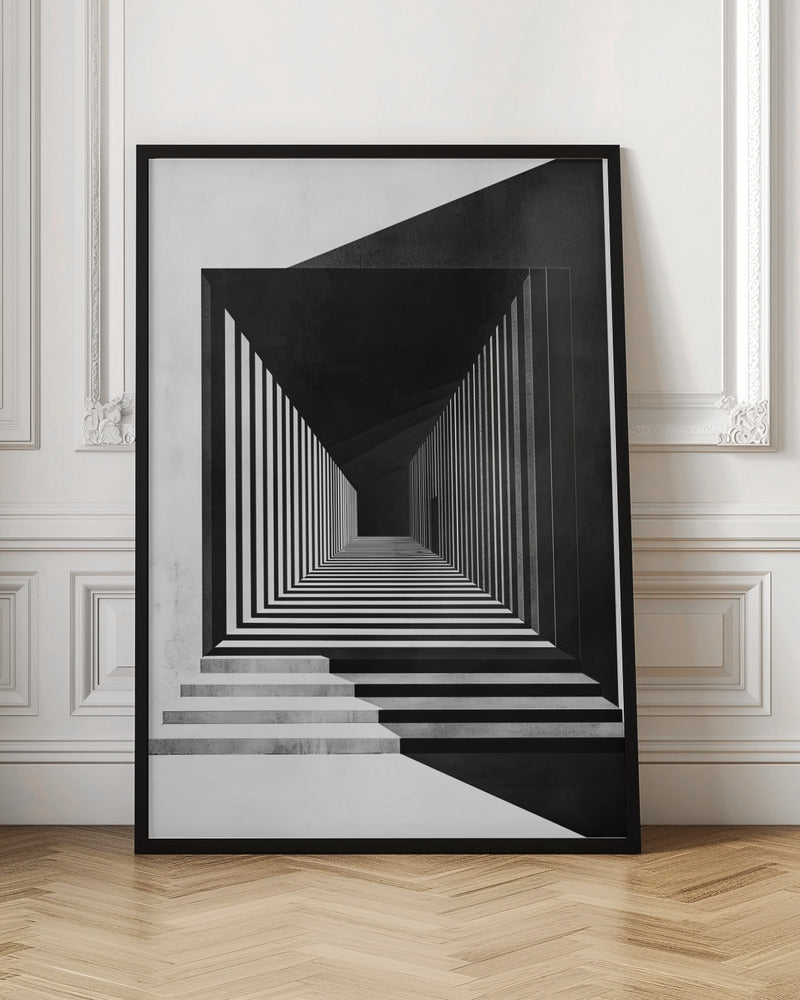 Abstract Hallway - Poster / Art Print