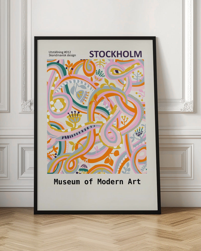 Botanical dopamine Exhibition Stockholm - Poster / Art Print