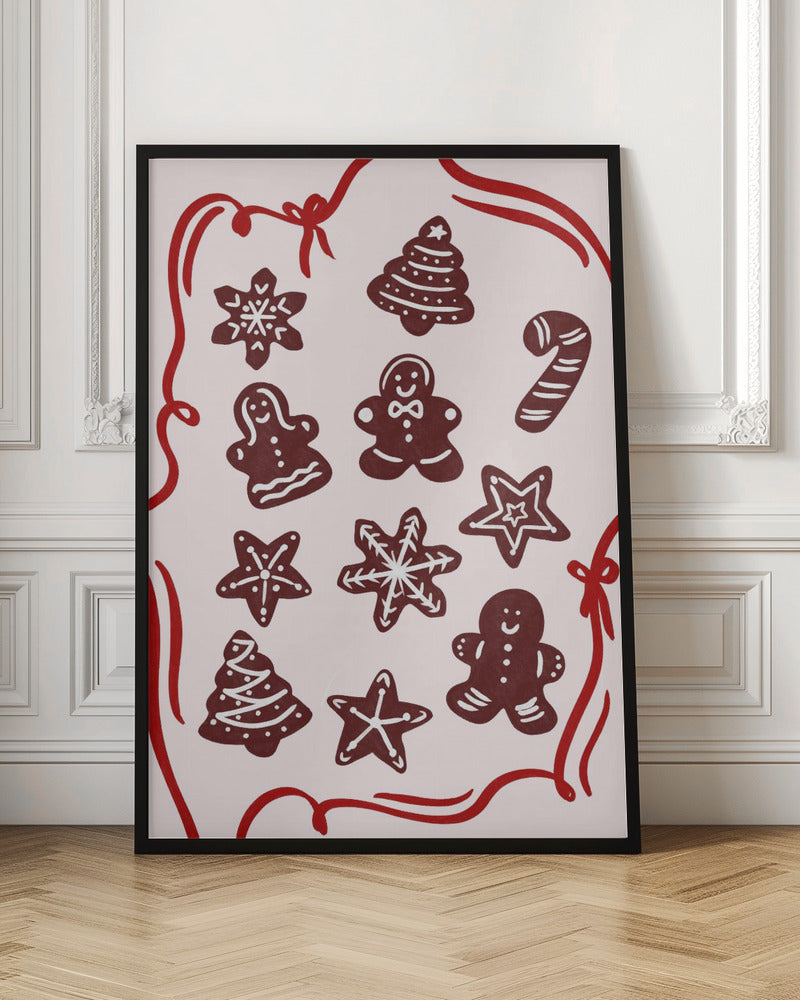 Gingerbread Cookies - Poster / Art Print