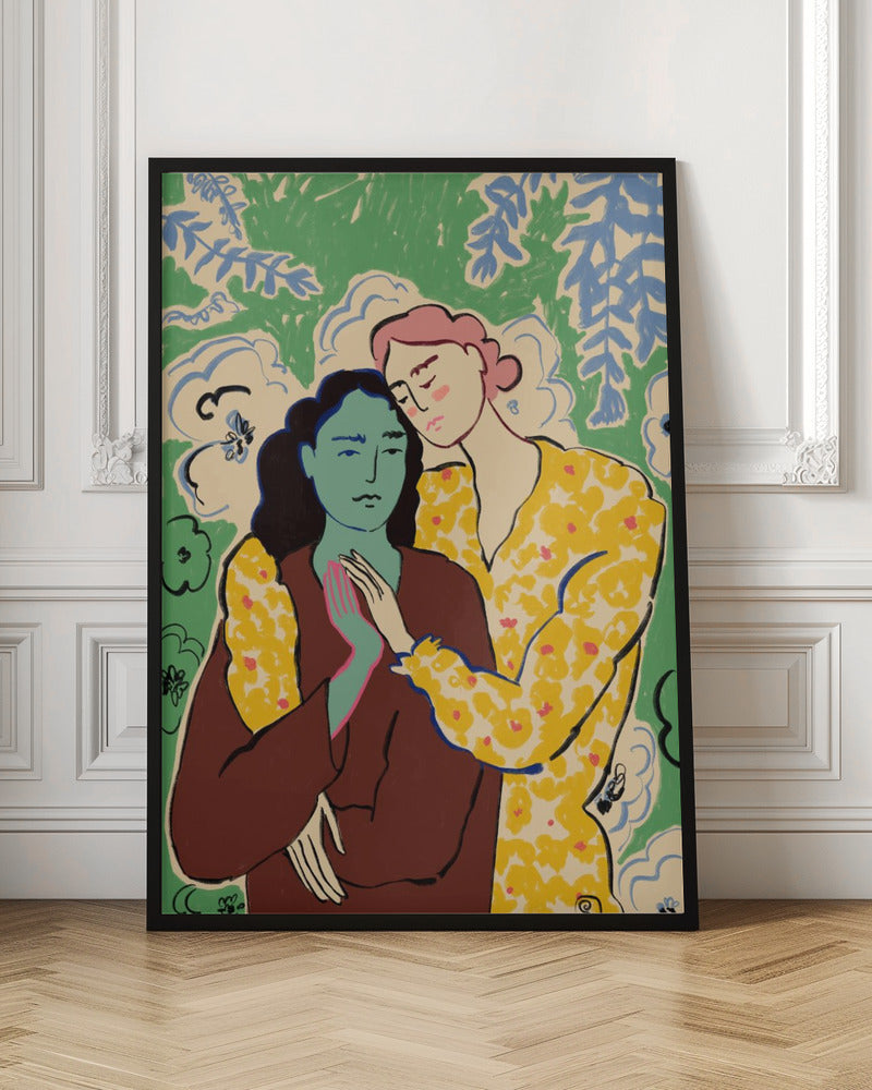 Holding Hands - Poster / Art Print