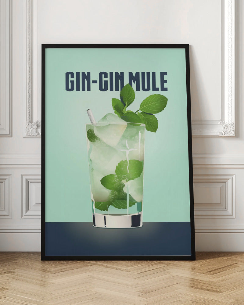 Gin Gin Mule - Poster / Art Print