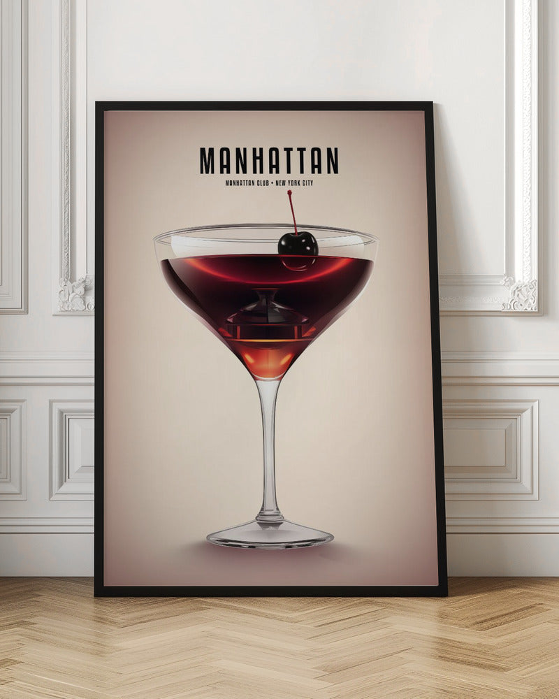 Manhattan Cocktail - Poster / Art Print