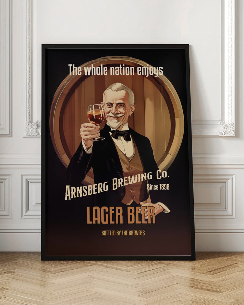 Lager Beer - Poster / Art Print