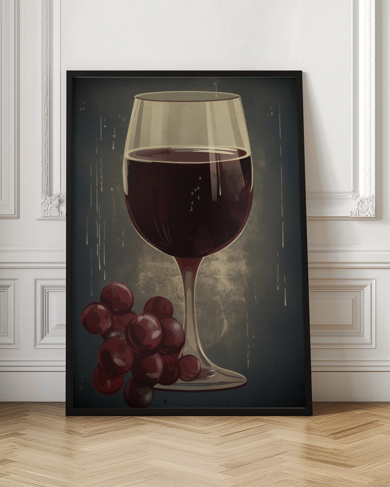 Red Red Wine No 1 - Poster / Art Print