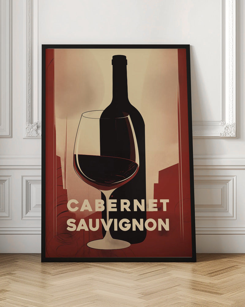 Red Red Wine No 3 - Poster / Art Print