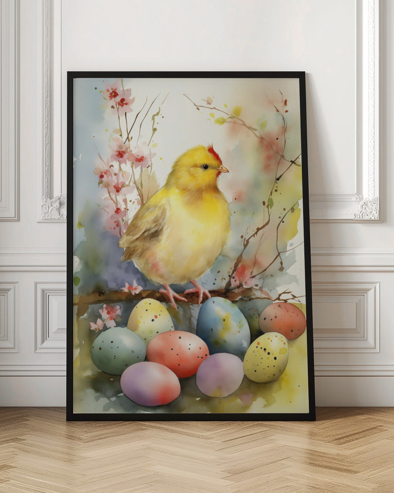 Happy Easter No 2 - Poster / Art Print