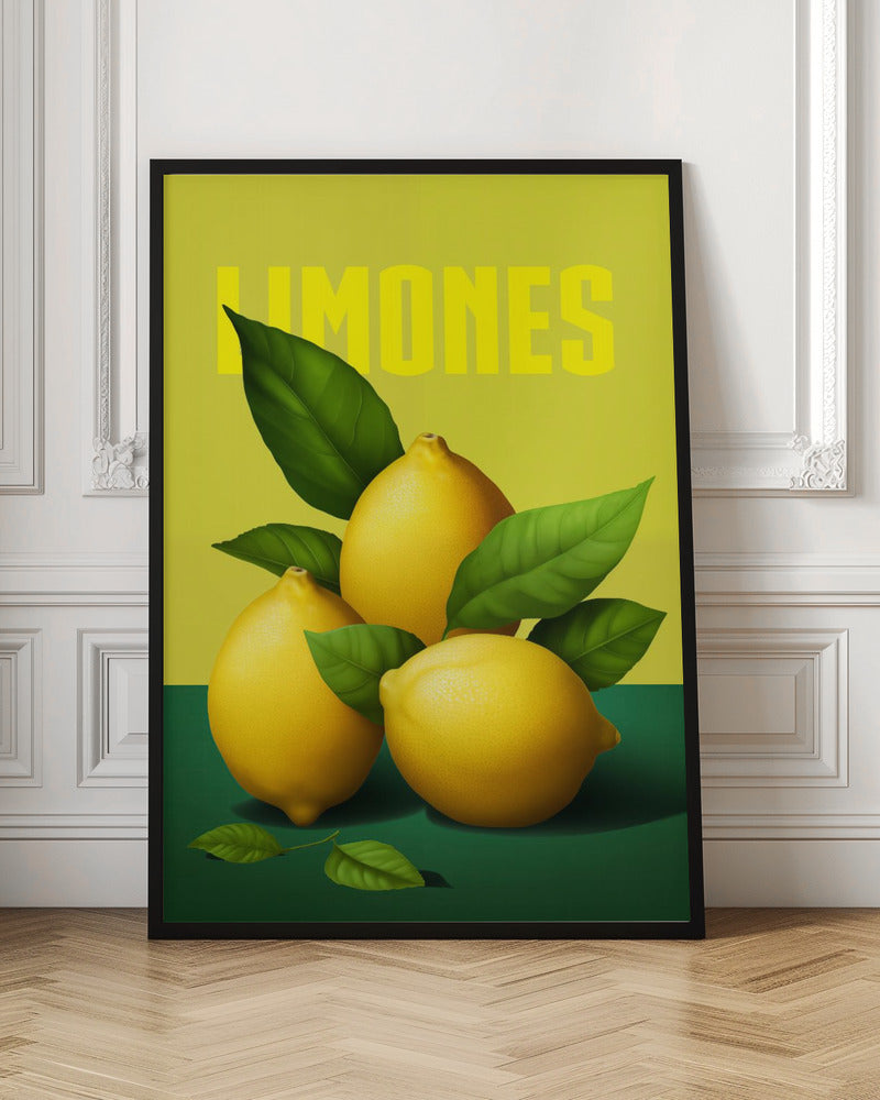 Limones - Poster / Art Print