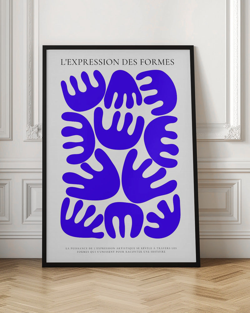 HARMONIE BLEU - Poster / Art Print