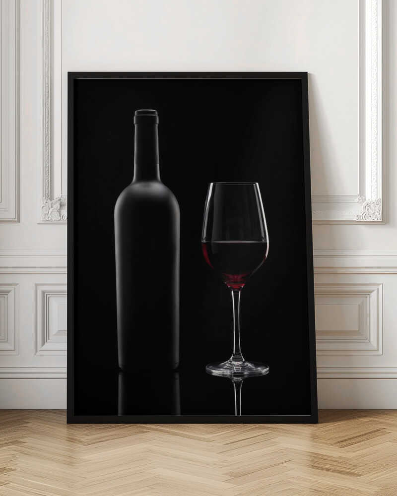 Wine In the Dark - Poster / Art Print
