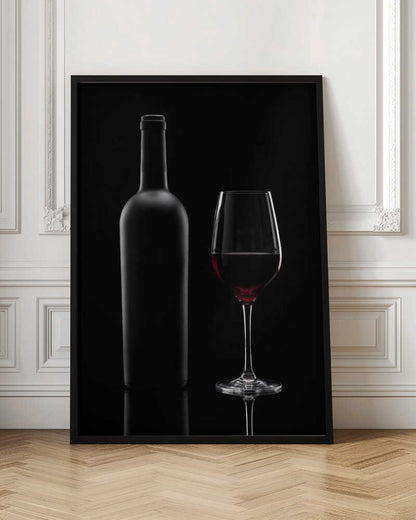 Wine In the Dark - Poster / Art Print