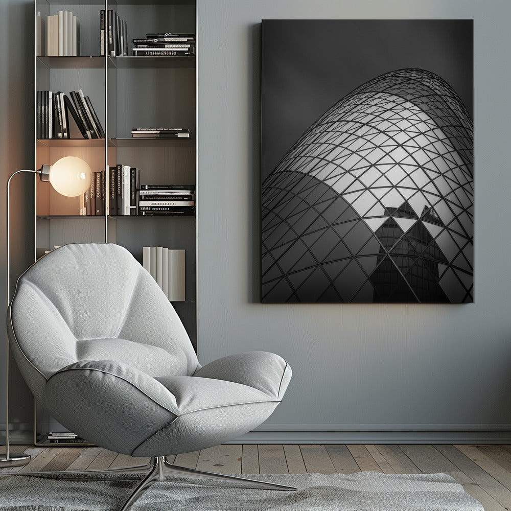 The  Gherkin - Poster / Art Print