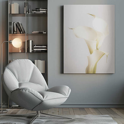 White Calla Lily No 3 - Poster / Art Print