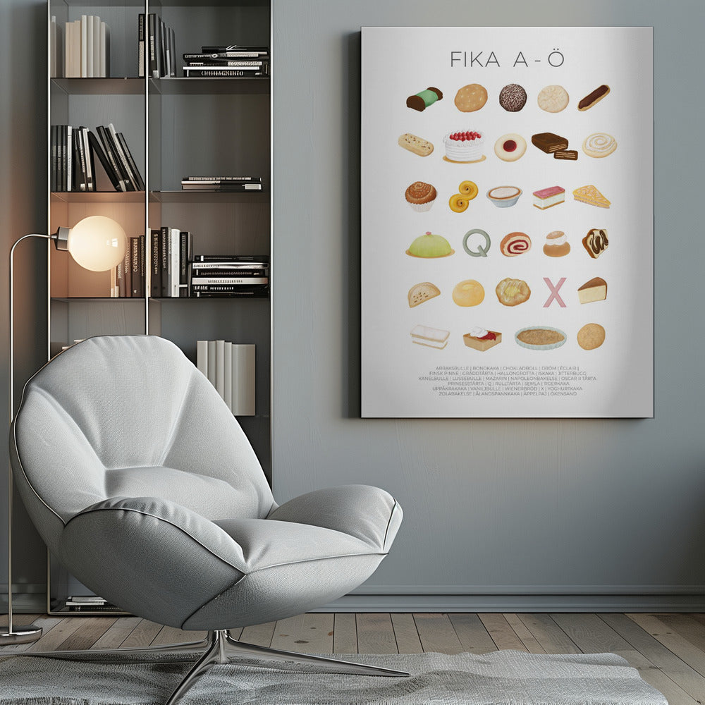 FIKA A-Ö - Poster / Art Print