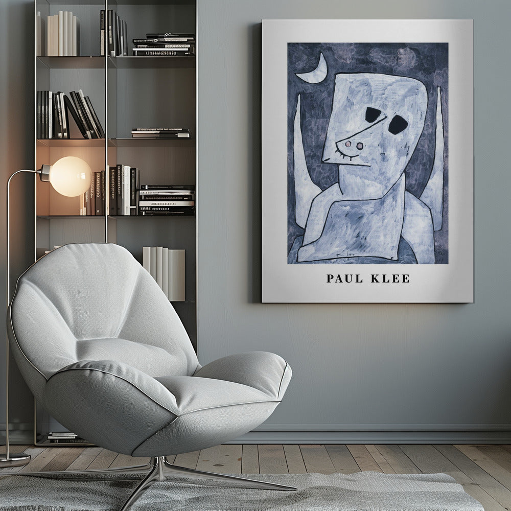 Vintage 'Angel Applicant' art print from 1939, showcasing classic artwork suitable for wall decoration. Artwork