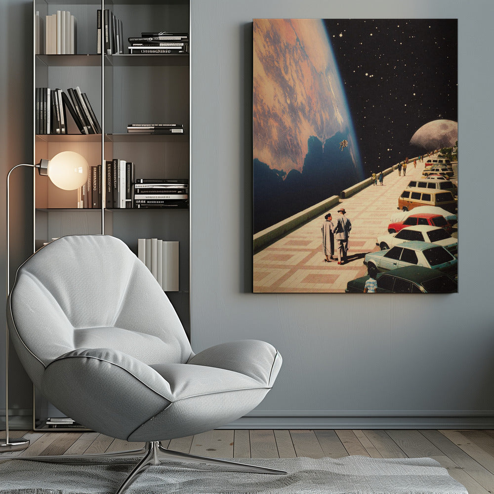 Space Promenade - Poster / Art Print