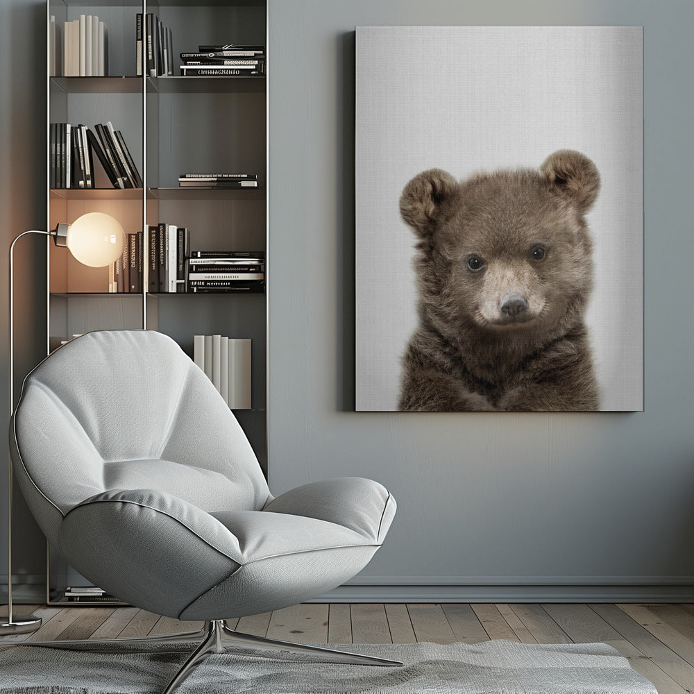 Peekaboo Baby Bear - Poster / Art Print