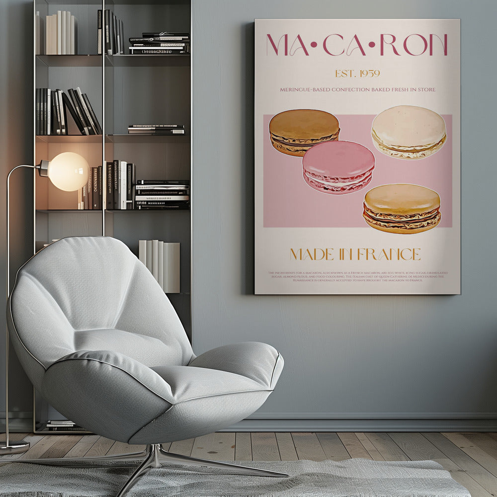 Macaron Print - Poster / Art Print