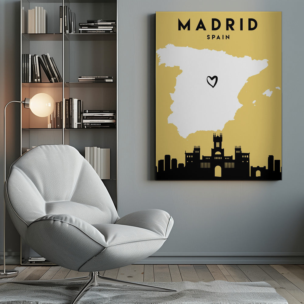 City Love Maps 44 - Poster / Art Print