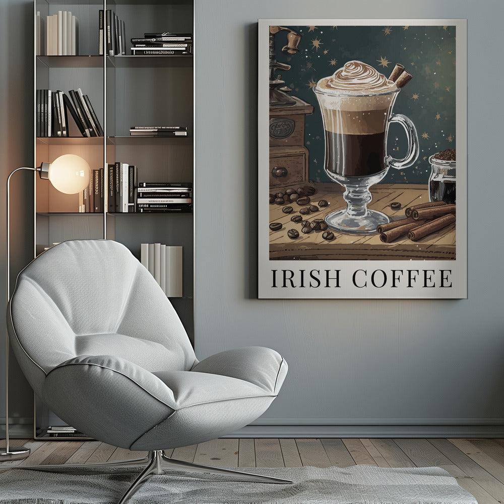 Irish Coffee - Poster / Art Print