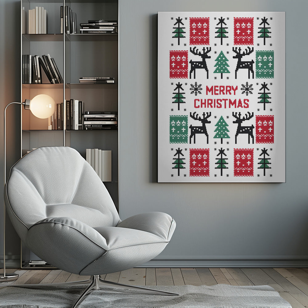 Merry Christmas - Poster / Art Print