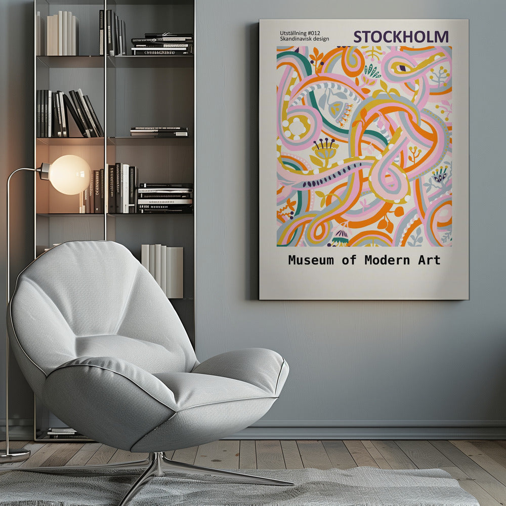 Botanical dopamine Exhibition Stockholm - Poster / Art Print