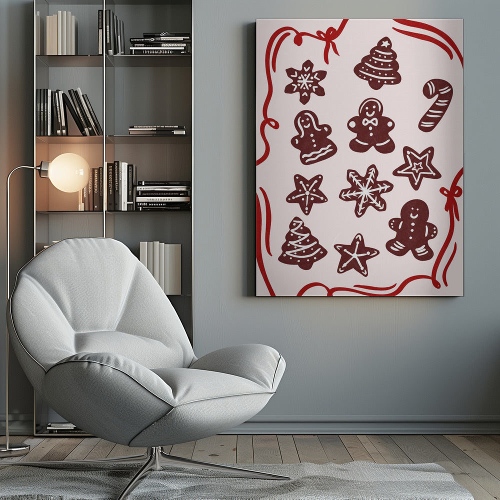 Gingerbread Cookies - Poster / Art Print