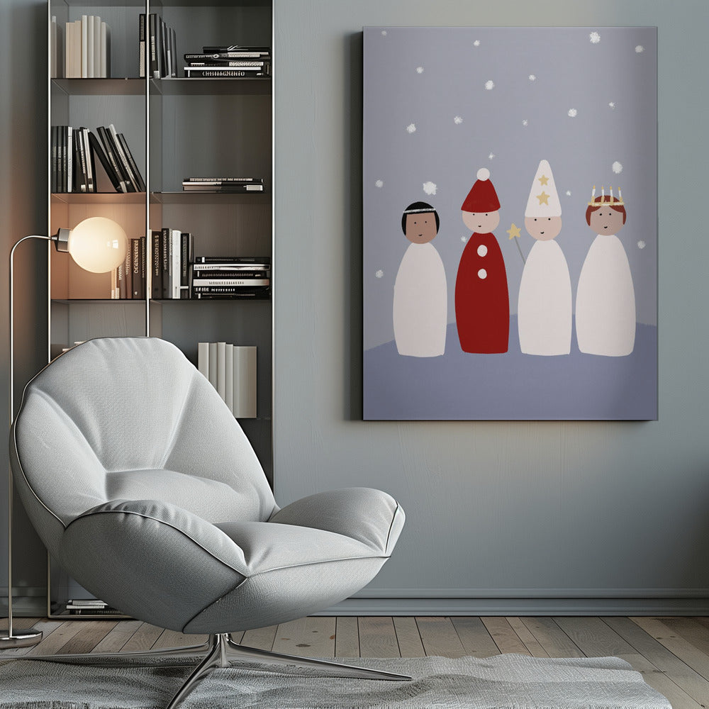 Swedish Lucia - Poster / Art Print