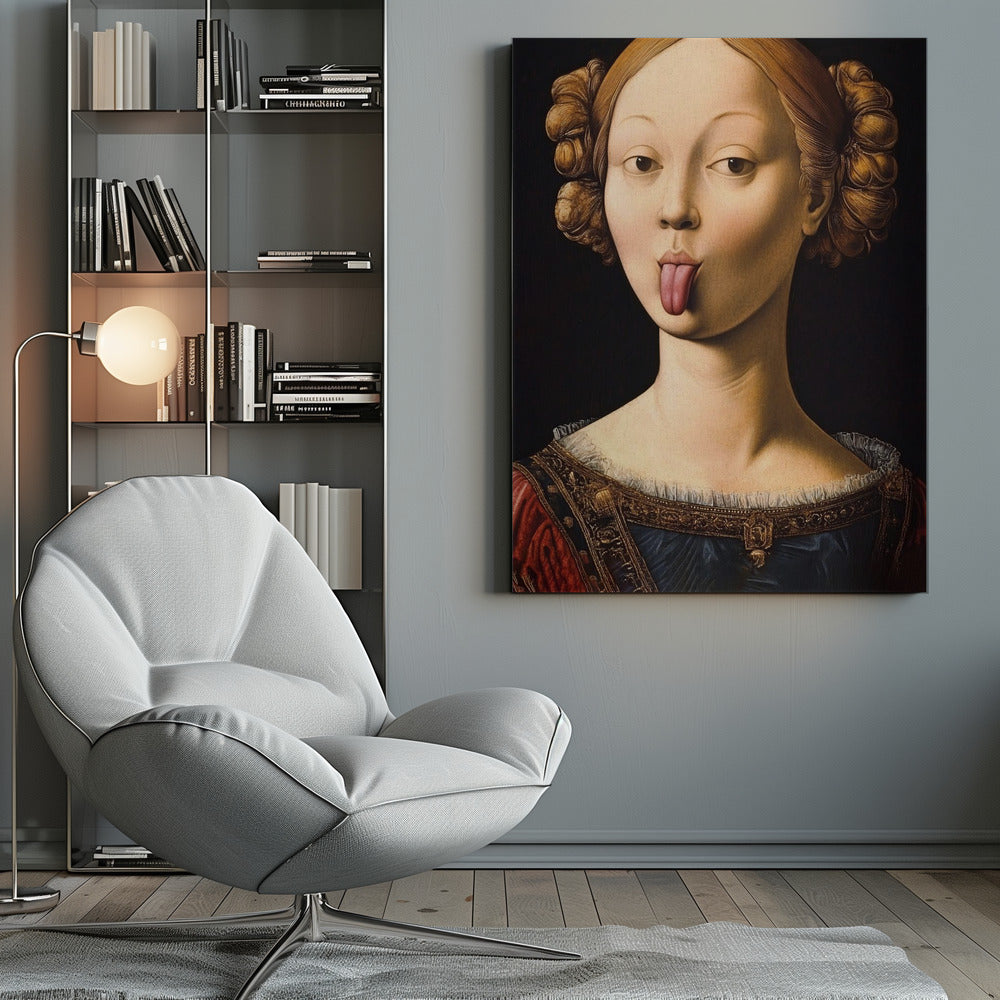 Insolent Lady - Poster / Art Print