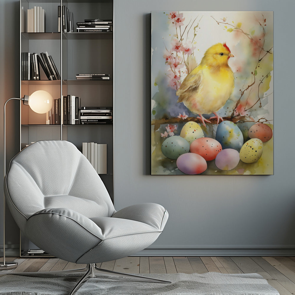 Happy Easter No 2 - Poster / Art Print