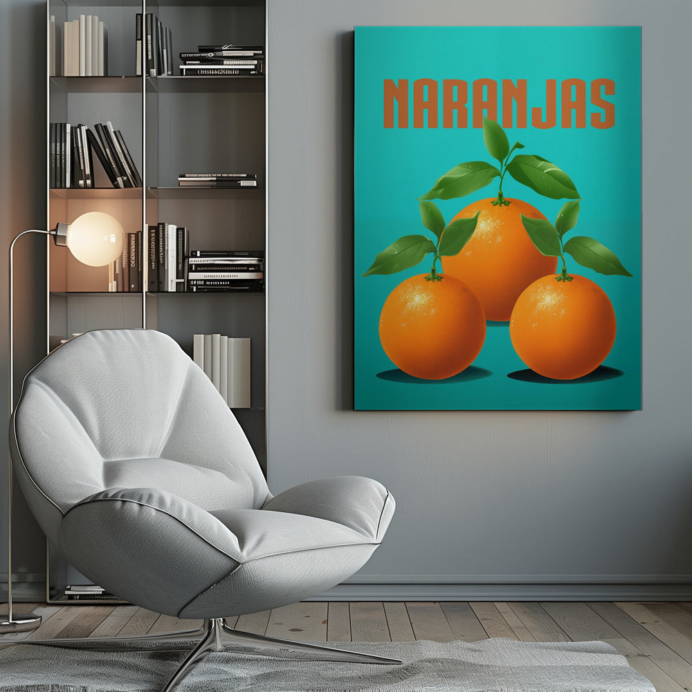 Naranjas - Poster / Art Print