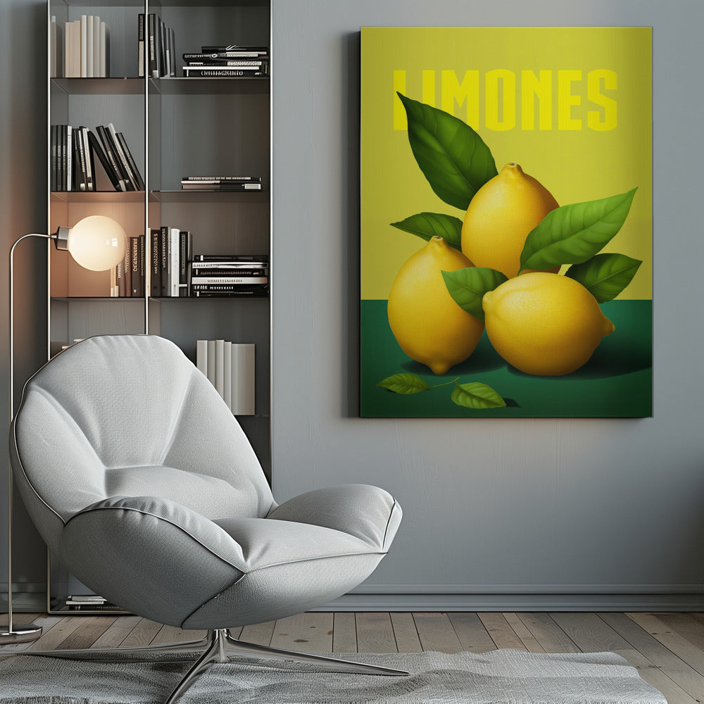 Limones - Poster / Art Print